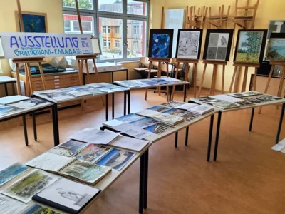 Meldung: Kunstausstellung 12. Klassarbeiten Kunstreise 2025