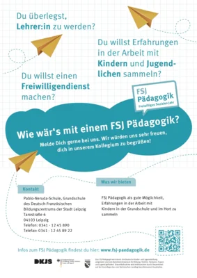 Freiwilliges Soziales Jahr an unserer Schule (Bild vergr&ouml;&szlig;ern)