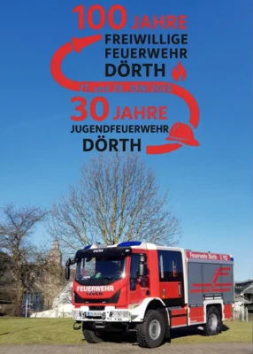 Save the Date 100 Jahre FF und 30 Jahre JFW Dörth am 27.06.-28.06.26 (Bild vergr&ouml;&szlig;ern)