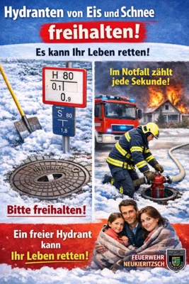 Hydranten freihalten!