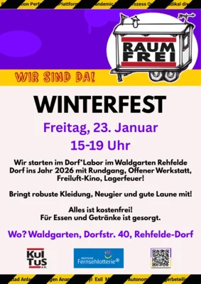 Einladung zum Winterfest: Gestalte das Dorf*Labor mit! (Bild vergr&ouml;&szlig;ern)