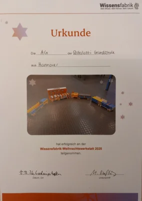 Meldung: Wettbewerb: Weihnachtswerkstatt der Wissensfabrik