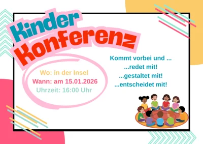 Kinder Konferenz (Bild vergr&ouml;&szlig;ern)