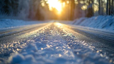 Foto: Spiegelglatte Straßen können von Montag auf Dienstag im ganzen Landkreis OSL auftreten. Der Deutsche Wetterdienst hat eine entsprechende Unwetterwarnung wegen Glatteis veröffentlicht. Foto: Pixabay / Vilkasss Foto zur Meldung: Straßenglätte: Amtliche Unwetterwarnung für den Landkreis OSL