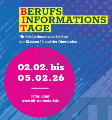 Meldung: Berufsinformationstage vom 02.02.2026-05.02.2026 in Warendorf