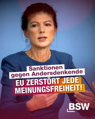 Meldung: Sanktionen gegen Andersdenkende