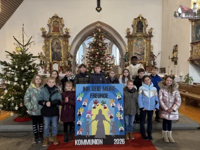 Vorstellung Kommunionkinder Miltach 2026 (Bild vergr&ouml;&szlig;ern)