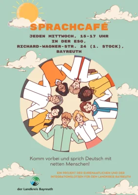 Sprachcafe in Bayreuth Mittwochs 15-17 Uhr