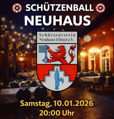Meldung: Schützenball 2026