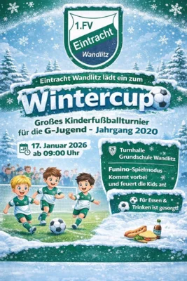 Einladung zum Hallenturnier der G-Junioren