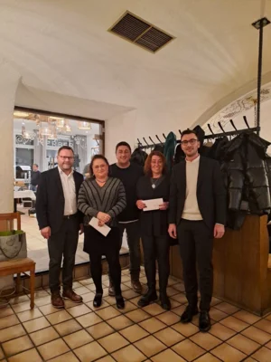 Mitarbeiterehrungen im Zuge der Weihnachtsfeier