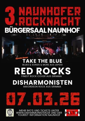 Naunhofer Rocknacht geht am 07. März in die nächste Runde