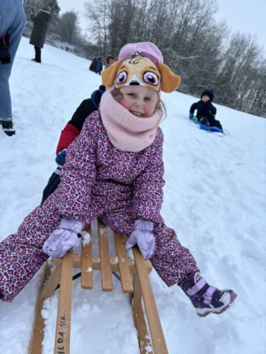 Schneespaß im Januar