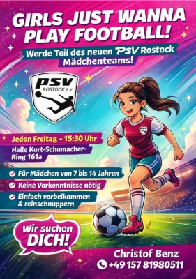 ⚽ Mädchenfußball – Mach mit! (Bild vergr&ouml;&szlig;ern)