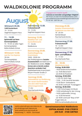 Programmübersicht Waldkolonie Jan-Mär