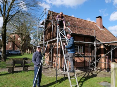 Backhaus Dachsanierung (Ludger Buxtrup, Heinz Rieping, Frank Krieger) (Bild vergr&ouml;&szlig;ern)