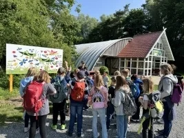 Begeisterter Besuch der Grundschule im Natureum Niederelbe! (Bild vergr&ouml;&szlig;ern)
