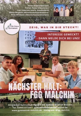 Weitere Termine für interessierte Schülerinnen und Schüler der zukünftigen 7. Klassen (Bild vergr&ouml;&szlig;ern)