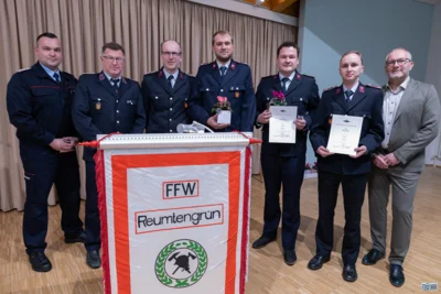 Reumtengrüner Feuerwehr zieht Jahresbilanz (Bild vergr&ouml;&szlig;ern)
