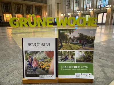 Grüne Woche 2026 eröffnet das Tourismusjahr – mit dabei sind die neuen Planer der Welterberegion Wartburg Hainich!