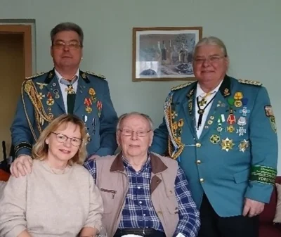 Meldung: Lebenswerk für das Schützenwesen: Rolf Steinmetz feierte 90. Geburtstag