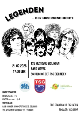 Legenden der Musikgeschichte – Das Jahreskonzert des TSG-Musikzugs (Bild vergr&ouml;&szlig;ern)