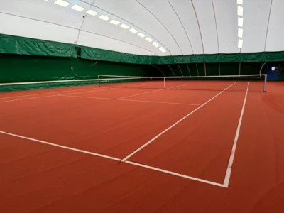 Tennis im Winter in Seligenstadt (Bild vergr&ouml;&szlig;ern)