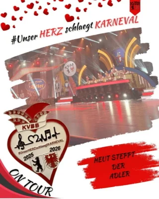 Meldung: Aufzeichnung der Fernsehgala "Heut steppt der Adler"