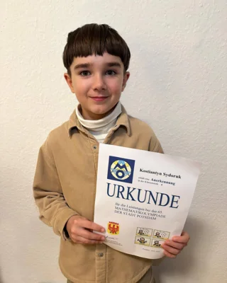 Erfolg bei der Mathematikolympiade