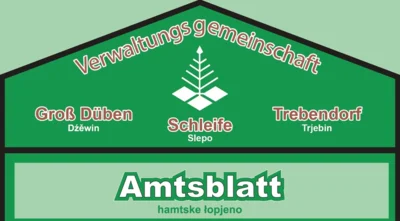 Amtsblatt der Verwaltungsgemeinschaft Schleife
