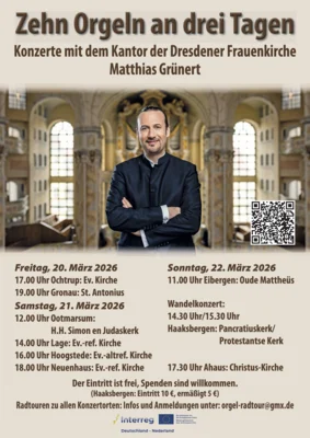 Abbildung Matthias Grünert und Daten der Konzerte (Bild vergr&ouml;&szlig;ern)