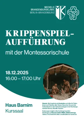 Spende der Krippenspielgruppe der Montessorischule Niederbarnim (Bild vergr&ouml;&szlig;ern)