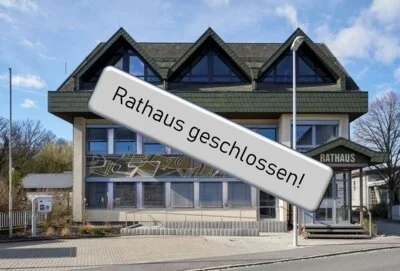 Rathaus geschlossen! (Bild vergr&ouml;&szlig;ern)