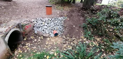 Wieder Wasser für den Heergrasteich in Ammelshain