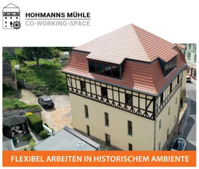 Co-Working-Space - FLEXIBEL ARBEITEN IN HISTORISCHEM AMBIENTE (Bild vergr&ouml;&szlig;ern)