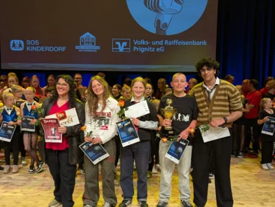 Glückliche Publikums-Sieger 2025, die Band „Teenage Dream I Foto: SOS-Kinderdorf (Bild vergr&ouml;&szlig;ern)