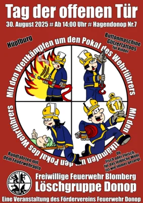 Am 30.08.2025 richtet die Löschgruppe Donop den Pokal des Wehrführers aus. (Bild vergr&ouml;&szlig;ern)