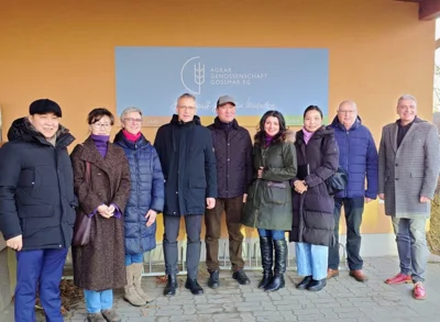 Mongolischer Landwirtschaftsminsiter zu Gast in Heideblick! (Bild vergr&ouml;&szlig;ern)