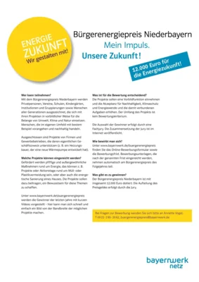 Bürgerenergiepreis Niederbayern (Bild vergr&ouml;&szlig;ern)