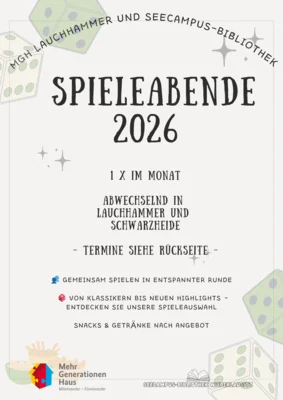 Spieleabende MGH/Seecampusbibliothek (Bild vergr&ouml;&szlig;ern)
