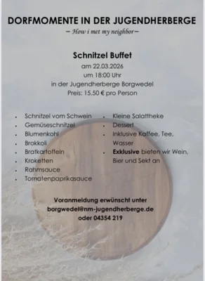 Dorfmomente in der Jugendherberge
