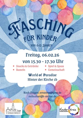 Kinderfasching (Bild vergr&ouml;&szlig;ern)