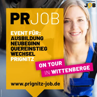 PRJOB - Jobmesse gastiert am 19. Februar in Wittenberge (Bild vergr&ouml;&szlig;ern)