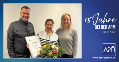 Silke feiert 15 Jahre bei der APM 🎉 (Bild vergr&ouml;&szlig;ern)