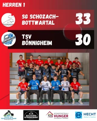 Herren 1 - Derbysieg gegen Bönnigheim (Bild vergr&ouml;&szlig;ern)