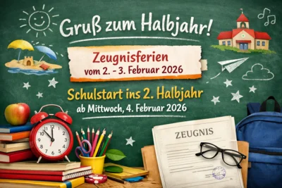 Halbjahreszeugnisse, Zeugnisferien und Start ins 2. Schulhalbjahr (Bild vergr&ouml;&szlig;ern)