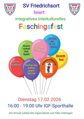 Einladung zum Faschingsfest 17.02.2026 (Bild vergr&ouml;&szlig;ern)