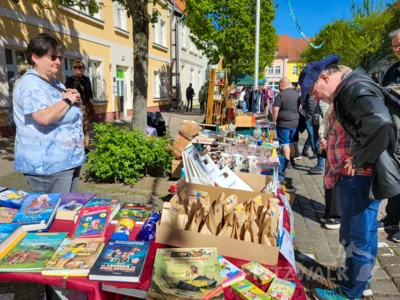 Der Frühlingsflohmarkt war im vergangenen Jahr ein Publikumsmagnet beim Pritzwalker Frühlingserwachen. Foto: Stadt Pritzwalk (Bild vergr&ouml;&szlig;ern)