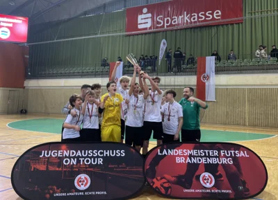 Hallenlandesmeisterschaft C-Junioren: Pumas aus Bornim beißen sich zum Titel
