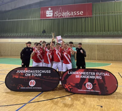 Hallenlandesmeisterschaft A-Junioren: Energie Cottbus krönt Futsal-Wochenende